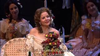 Verdi  La Traviata  Fleming Bruson Villazón  Subtítulos en Español [upl. by Kcirtapnhoj]