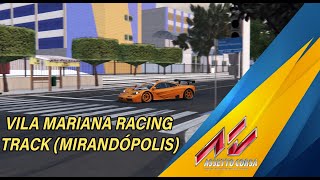 Assetto Corsa Circuito de Rua Vila Mariana Mirandópolis  São Paulo  Street Racing Circuit [upl. by Ioab]