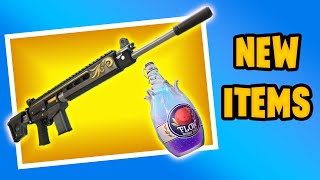 The NEW Flowberry Fizz and Enforcer AR in Fortnite Chapter 5 [upl. by Hebbe824]