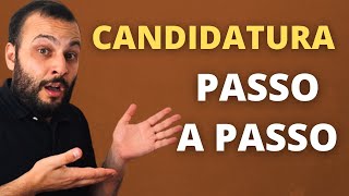 CANDIDATURA ENSINO SUPERIOR 2024  PASSO A PASSO direitinho [upl. by Coshow]