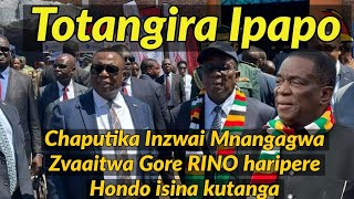 Chaputika Inzwai Mnangagwa Zvaaitwa Gore RINO haripere Hondo isina kutanga 🇿🇼👇 [upl. by Enylorac719]