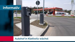 Autohof in Klettwitz wächst  Neuansiedlungen in Sicht [upl. by Medina]