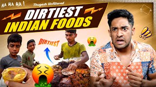 Dirtiest amp Worst Street Foods of India 🤮 [upl. by Nuahsad]