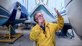 Basic Sailing on the Bayfield 25  Winterizing with Jeff Pruce [upl. by Curtice381]