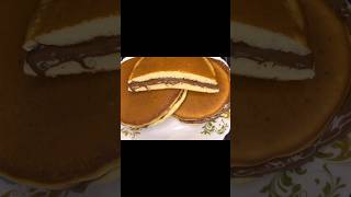 Dora cake  Dorayaki cake  Pancake recipe with no eggs  Chocolate pancake recipe [upl. by Ellenaj280]