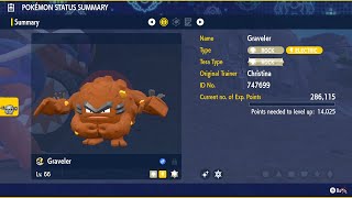 Shiny Alolan Graveler PokÃ©mon Scarlet [upl. by Nonaihr]