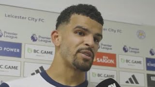 Leicester City 11 Spurs Dominic Solanke Interview  Tottenham Hotspur Premier League  COYS THFC [upl. by Wertz281]