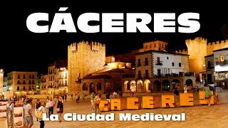 🇪🇸 CÁCERES CIUDAD MEDIEVAL  ESPAÑA [upl. by Ayk144]