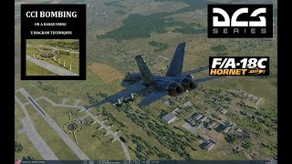 DCS FA18C Bombing training [upl. by Akcinat]