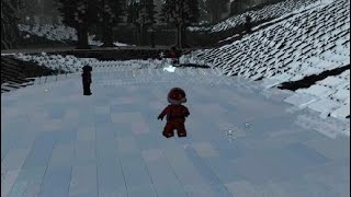 Lego Worlds Playing as Santa [upl. by Anilah]