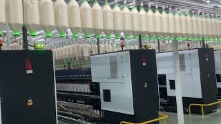 Spinning mill automated system Vietnam [upl. by Eivets]