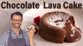 Easy Chocolate Lava Cake Recipe [upl. by Clayborn]