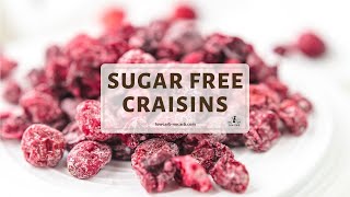 Craisins Recipe aka Dry Cranberries [upl. by Naomi872]