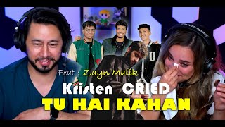 Tu Hai Kahan feat Zayn Malik  AUR  Reaction by Jaby Koay amp Kristen StephensonPino [upl. by Healion]