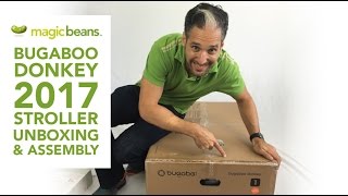 Bugaboo Donkey 2017 Stroller Unboxing and Assembly  Best  Most Popular [upl. by Talbott]