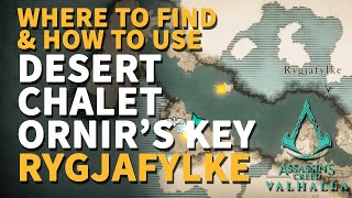 Where to find Deserted Chalet Chest Key Assassins Creed Valhalla [upl. by Esoryram]