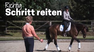 Gutes Schritt reiten ist so wichtig 💪🏻 Heike Kemmer erklärts 🤓 [upl. by Crawford]