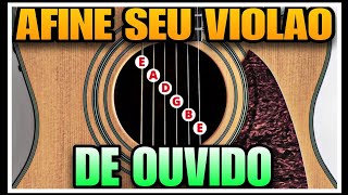 AFINE SEU VIOLÃO DE OUVIDO Hamilton Oliveira [upl. by Yllom]