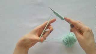 How to Knit Casting On for Beginners [upl. by Eitsyrk]