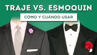 Traje versus Esmoquin Cómo usarlos amp dónde comprarlos  Diferencias de estilo claves [upl. by Hercules339]