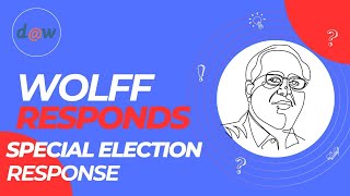 Wolff Responds Special Election Reaction [upl. by Leann898]