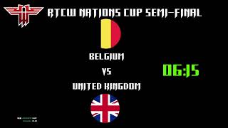 RTCW Belgium vs United Kingdom  Corona NationsCup III WB Finals  Adlad Shoutcast [upl. by Himelman]