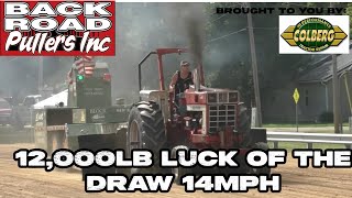 12000lb Luck of the Draw  ElmwoodFarmington FFA 2024 Pull Yates City IL [upl. by Netsyrk422]