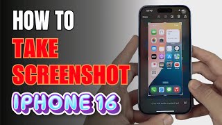 How to Take Screenshot iPhone 16 [upl. by Bodkin]