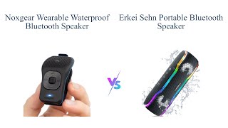 🔊 Bluetooth Speaker Comparison noxgear 39g vs Waterproof Wireless Speaker [upl. by Gladys]