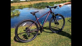 Carrera Hellcat Review Halfords Womens Mountain Bike [upl. by Anairt]