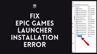 How to FIX Epic Games Launcher Installation Error 2024 [upl. by Namzaj]