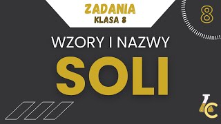 WZORY I NAZWY SOLI  NOWE WYDANIE 🔥  Nowa Era klasa 8 [upl. by Sirod]