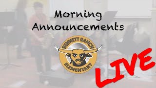 BRES  5242024  Live Morning Announcements [upl. by Eugene]