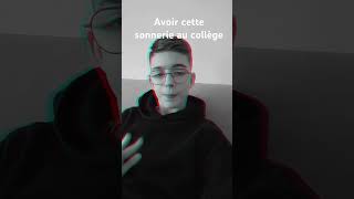 Avoir cette sonnerie au collège abonnetoi [upl. by Ecyac]