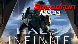 Halo Infinite Speedrun in 13643  All Missions  Easy [upl. by Krusche]