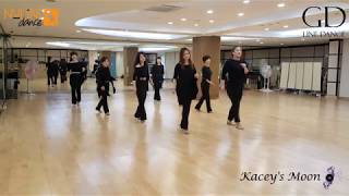 Kaceys Moon  Line Dance Mathew SInyard [upl. by Didi71]