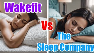 WakeFit Vs The Sleep Company Mattress Comparison 2024 [upl. by Peoples]