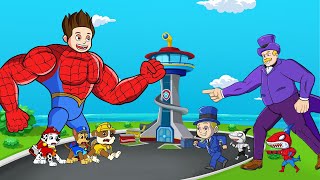 PAW Patrol Ultimate Rescue Ryder Calls Chase to the Lookout Tower Paw Patrol Cartoon Movie [upl. by Anad]