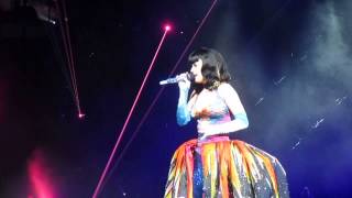 Katy Perry  Fireworks  Prismatic World Tour  2nd Row  Miami  July 3 2014  AWESOME [upl. by Arley]