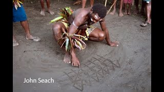 Sand Drawing Ambrym Island Vanuatu [upl. by Backer]