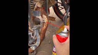 Car rust remover instant spray [upl. by Luane398]