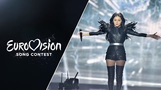 Nina Sublatti  Warrior Georgia  LIVE at Eurovision 2015 SemiFinal 1 [upl. by Vincent]