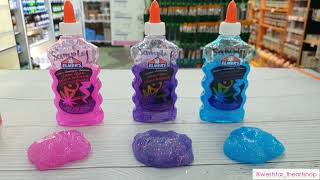 Fluffy slime with Elmers magical liquid [upl. by Ateval]