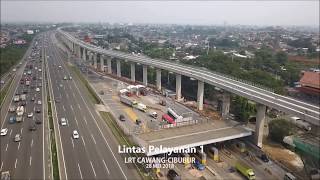 Proyek LRT Jabodebek ADHI Mengedepankan K3  Kemajuan Konstruksi Hingga Mei 2018 [upl. by Nayar91]