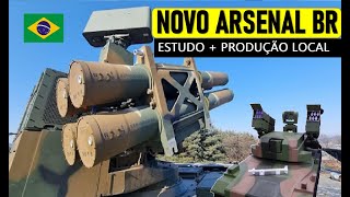 Novo ARSENAL BR com produção LOCAL military militar geopolitica [upl. by Bird]