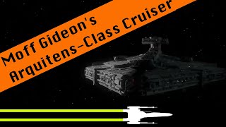 Moff Gideons Cruiser vs a Standard ArquitensClass  Star Wars Canon Lore [upl. by Solhcin]