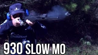 Mossberg 930 shotgun in Slow Motion 5 shots in a HALF SECOND with Jerry Miculek [upl. by Camarata]