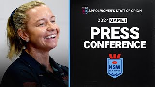 State of Origin 2024  Sky Blues Press Conference  Game 1 [upl. by Sommer]