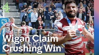 Match Highlights  Wigan Thrash Leigh  Wigan Warriors v Leigh Leopards  Super League 2023 [upl. by Penelope125]