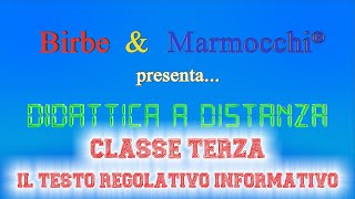 Classe terza primaria  Italiano  Il testo regolativo informativo [upl. by Etnom]